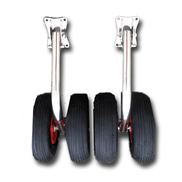 Транцевые колеса 0112 с двойными колесами для надувной лодки пвх от 3.5 м в Ставрополе