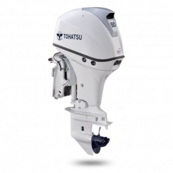 Лодочный мотор Tohatsu MFS 50W ЕТL 4 тактный белый в Ставрополе